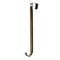 Haute Decor Adapt Adjustable Wreath Hanger, Premium Length Adjustable - Strong Over the Door Wreath Hanger, Holds up to 30 pounds (Antique Brass)